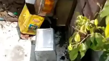 Desi bhabhi caught fucking in bathroom with devar