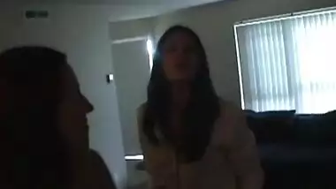 Husband Catches Sexy Wife With Lesbian Lover