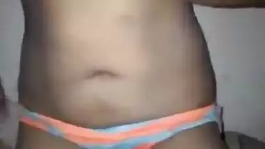 Indian Bhabhi Showing Her Boobs and Pussy