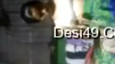 Amateur Desi whore undresses to XXX flash nude goodies on the bed