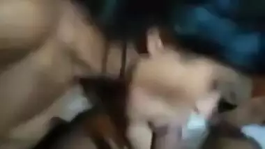 Desi Srvnt with owner while his wife not athome