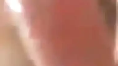 Bhabhi sex affair video call showing boobs to secret lover