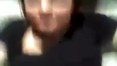 Dirty Indian girl playing with herself on webcam