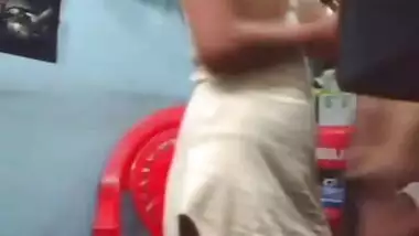 Sexy Telugu village girl having fun with her neighbor
