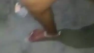 Horny neighbor guy fingers and fucks hairy XXX cunt of Desi bhabhi