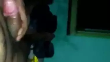 Kinky Indian village girl sucking dick of lover