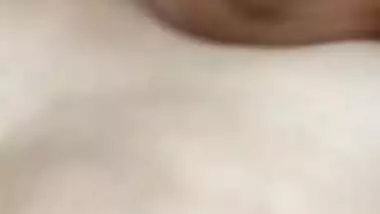 Naughty busty mature aunty showing her big boobs