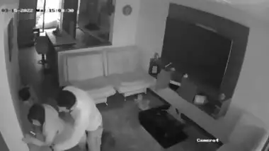 Horny Couple Quick Fucking Before Someone Came