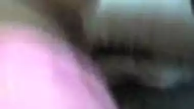 Desi aunty in saree boobs press Pussy fingering by neighbor