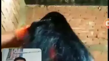 Sexy Bhabi show her big pussy video call with lover