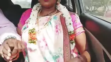 Indian sexy saree bhabi car romance Telugu dirty talks.