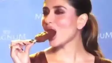 ???? Kareena Kapoor Loves Licking Suckin her Chocolate Ice Lolly
