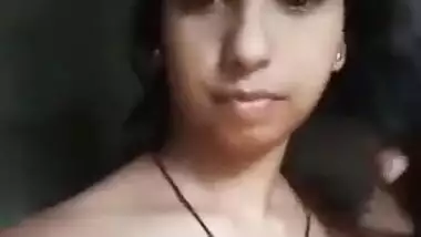 Indian Cute Girl Selfie nude MMS video