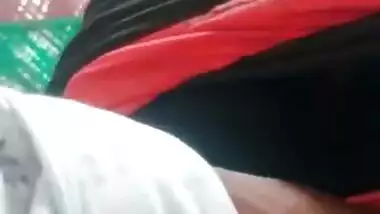 Big booby girl getting her pussy fingered outdoors