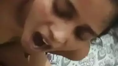 Taking cumshot in mouth
