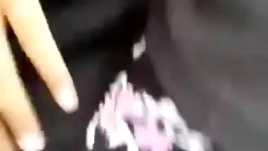 Desi Lover Boob Press and Fingaring