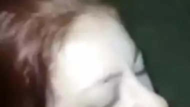 Video of Desi swanky Paki wife who gives a XXX blowjob to facial