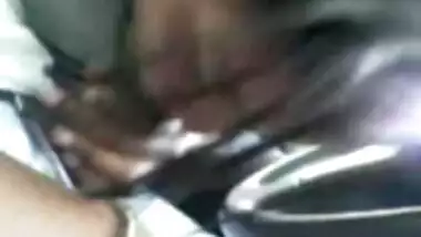 Desi-malaysian tamil girl giving bj in car