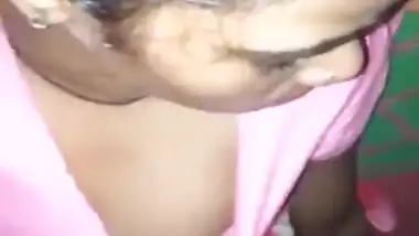 Young Indian Cousin Boob Press While Sleeping