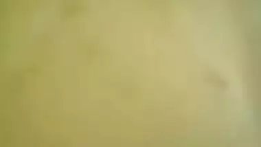 Indian honey stripping on webcam.