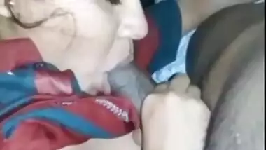 Very cute young girl sucking her uncle dick
