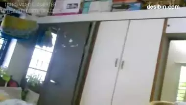 Aunty Changing Her Dress Captured