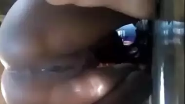 Cute Indian village girl showing pussy and big ass