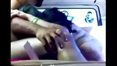 Rare desi sex scandal mms clip of desi maid with her boss in car