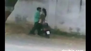 Desi Guy Having Fun With His Colleague On Scooter