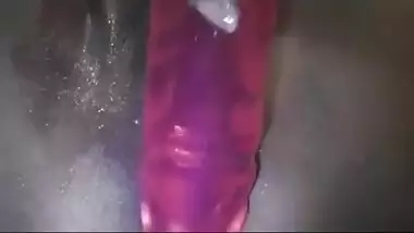 XXX video of desi bhabhi dildo fuck session