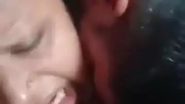Gandha Aunty Crying Threesome Sex Video