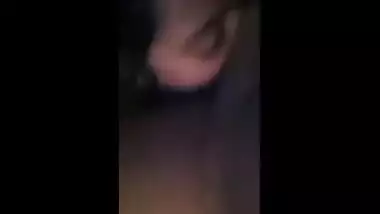 XXX desi porn video of college girl Ambika sucking cock