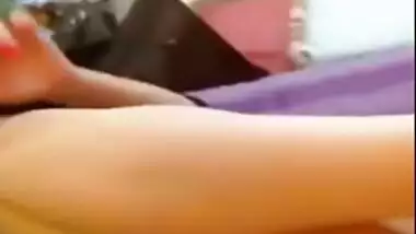 Removing salwar for her lover