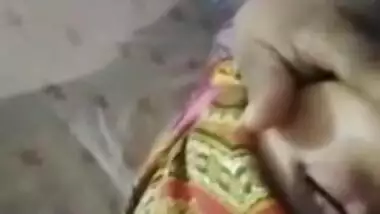 Sexy Indian Bhabhi showing her Big Boobs and Blowjob Live Show part 1