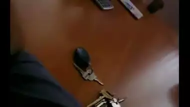 Bengaluru busty office girl gives sensual blowjob to colleague
