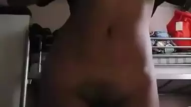 Cute Tamil Girl Shows her Boobs and Pussy