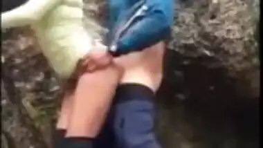 Outdoor fucking hill side