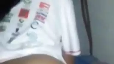 Young Beauty Girl Riding on BF dick