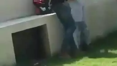 Horny Couple Fucking in Park