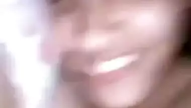 Today Exclusive- Cute Desi Girl Showing Boobs On Video Call