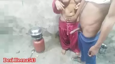 Desi Heena First Sex With Boy Friend In Kitchen In Clear Hindi Voice