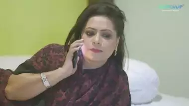 Hot Bengali Busty Aunty Seducing Lover For Chance