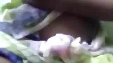 Sexy wife exposing her naked boobs and pussy