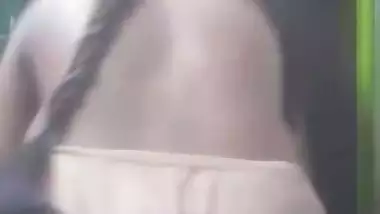 College girl stripping and showing big boobs viral MMS