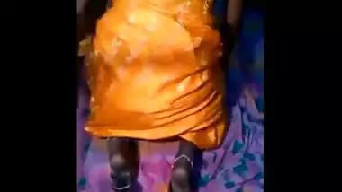 Village gazoo bonks an orange fake penis
