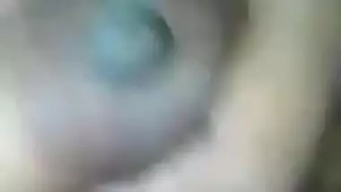 Busty young Indian woman betrays husband performing XXX webcam show