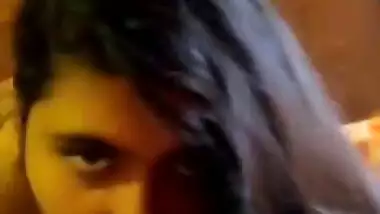 Chubby girl sucking dick of her boss on cam