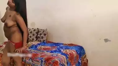 Sexy Indian Girl Striptease Show Video