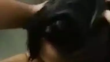 Cute sexy Bhabhi oral-sex to her Devar at home