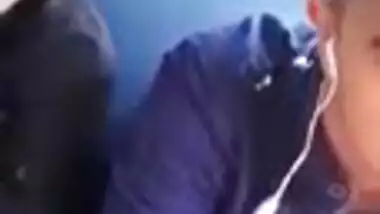 Indian train in public